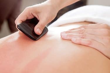 Gua sha at bonnie massage shanghai